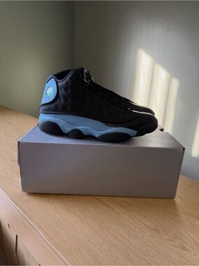 Air Jordan 13 Retro   Black/University Blue/White/ New Men’s 10